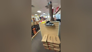 That’s one way to get booted out of the store