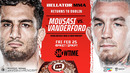 Bellator 275: Mousasi vs. Vanderford (Основной кард)