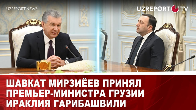 Шавкат Мирзиёев принял премьер-министра Грузии Ираклия Гарибашвили