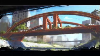 Красный Мост – Speed Painting (#Photoshop)