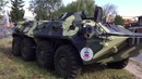 БТР 80 прямо В ГОРОДЕ! ОМОН Росгвардии Мужской разговор