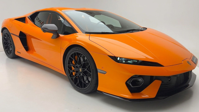 2026 Orange Lamborghini Temerario – Interior and Exterior Walkaround 4K