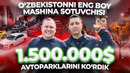 O’ZBEKISTONNI ENG BOY MASHINA SOTUVCHISI