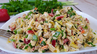 Салат из Консервированной Горбушей – просто и вкусно