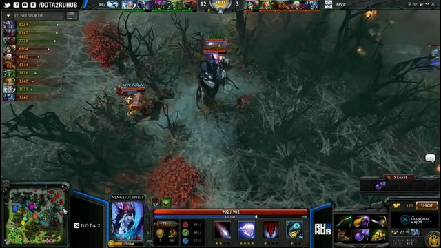 DOTA2: The Shanghai Major: MVP Phoenix vs EG (LB Semi Final, Game 2)