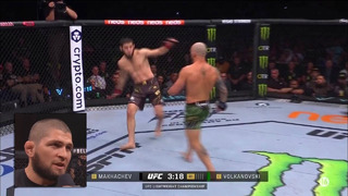ХАБИБ В ШОКЕ! Полный Бой Ислам Махачев vs Алекс Волкановски / ОБЗОР UFC 284 Makhachev Volkanovski