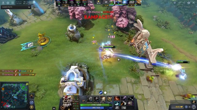 Dota 2 Miracle Tiny RAMPAGE ft. Gh Io