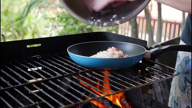 Славный Тай. Фаршированный лангуст на гриле