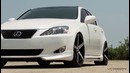 Vossen Lexus IS250 on 20 quot Vossen VVS CV3 Concave Wheels Rims (HD)