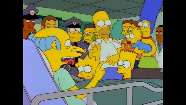 The Simpsons 7 сезон 1 серия («Кто стрелял в Мистера Бернса? Часть 2»)