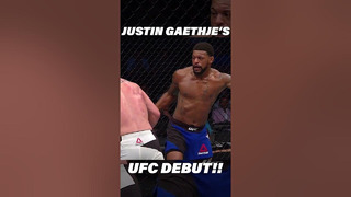 Justin Gaethje’s UFC Debut