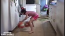 8 year old girl is incredible at dribbling basketballs
