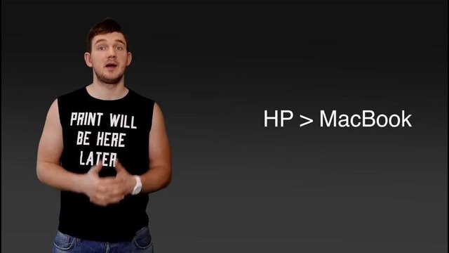 Hp мощнее чем MacBook