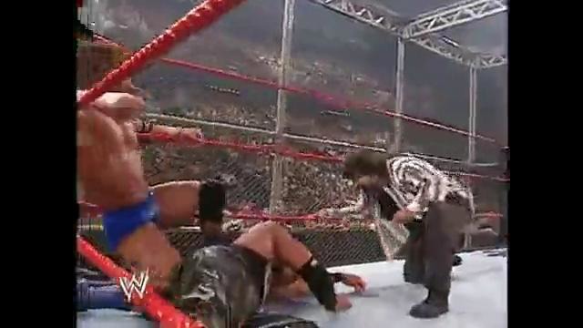 Kevin Nash vs Triple H Hell in a Cell (Specical Guest Referee-Mick Foley)