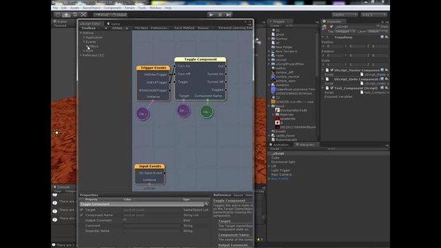 Unity3D Урок 10 – Создание системы игры [uScript
