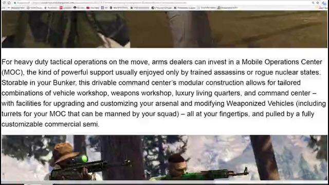 GTA Online – Бункеры, Мобильные штабы, Техника – Подробности DLC Торговля оружием