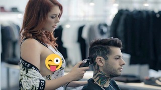 PEOPLE ARE INSANE 2018 Fastest Barber and Fast Workers