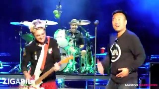 Funny Asian Guy at Green Day Concert