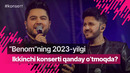 “Benom”ning 2023-yil kuzidagi konsertidan reportaj @SarvarvaKomil