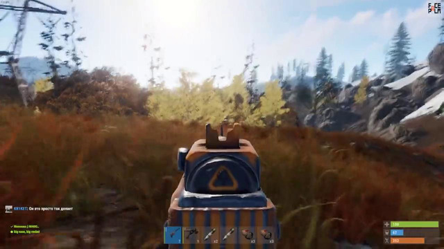 RUST – Забрал ящик серы у богатого соседа