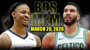 Мемфис Гриззлис – Бостон Селтикс | НБА | Обзор матча за 2026-03-21
