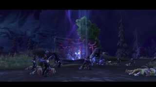 Warcraft Битва за Азерот – Тиранда Преобразование в Ночную Воительницу Cinematic(RUS