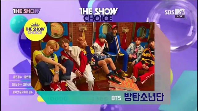 BTS – DNA Comeback Stage + Win @THE SHOW 170926 #DNA1stWin