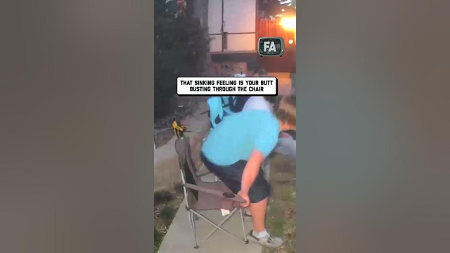 That chair had seen enough