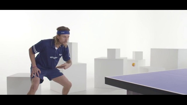 How to play table tennis – Backhand Topspin
