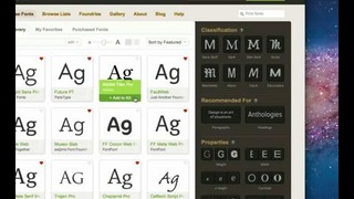 Getting Started with Typekit (Adobe)