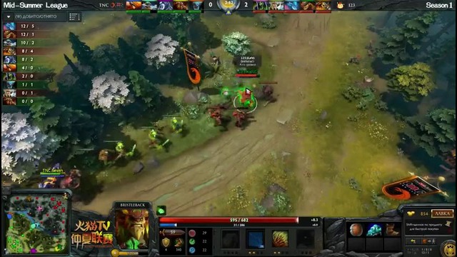 TNC Gaming vs Team 123, Mig-Summer League