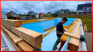 Building High-End Swimming Pool & Full Garden Upgrade Step by Step