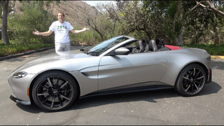 Doug DeMuro. Aston Martin Vantage Roadster 2021 года – это люксовая спортивная машина за $200 000