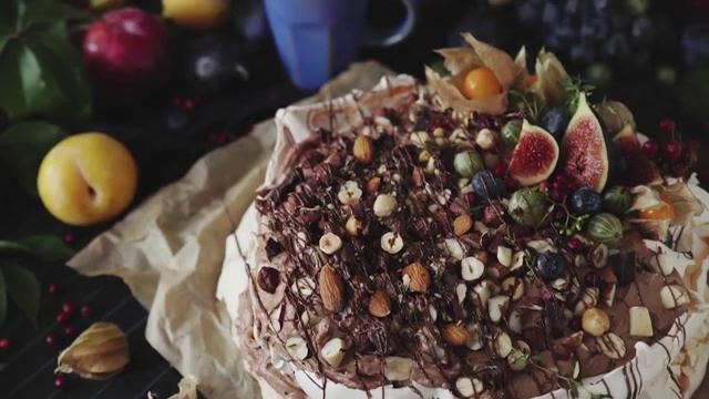 Ореховый торт “Анна Павлова” [sweet & flour]