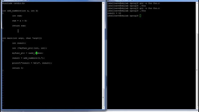C Programming in Linux Tutorial #013 – Function Pointers