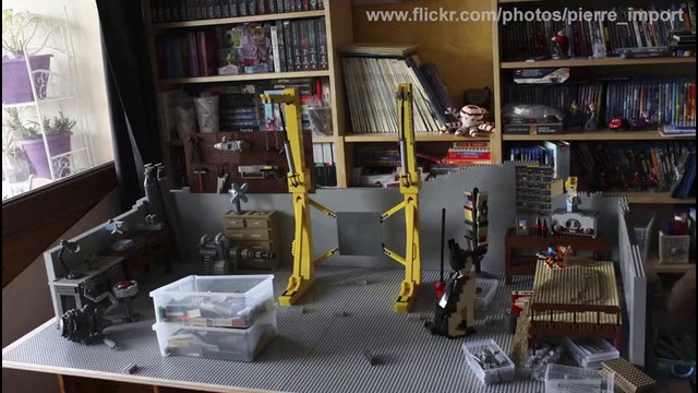 Фанаты Fallout 4 создали гараж из официального трейлера с помощью Lego