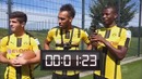Игроки Боруссия Дортмунд на тренировке