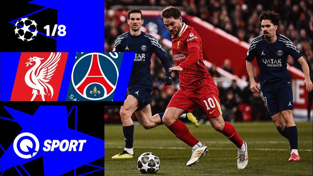 Ливерпуль — ПСЖ | Лига чемпионов 2024/25 | 1/8 финала | Ответный матч | Обзор матча