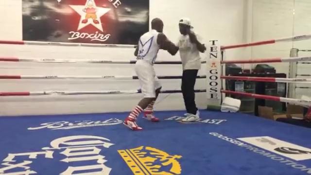 Mayweather vs. Maidana 2 Training