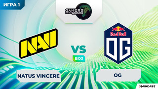 Gamers Without Borders – Natus Vincere vs OG (Game 1, Сharitable Tournament)