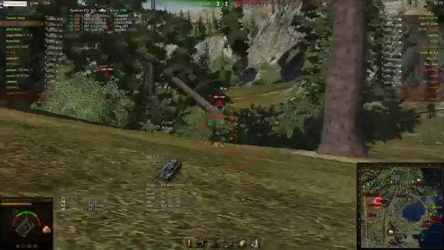 AMX 50 B 12000 урона и Колобанов) Тихий берег – Стандартный бой (WOT 0.9.7 Full