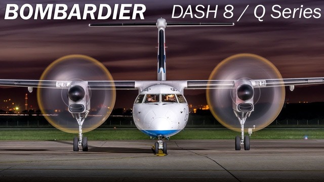 Bombardier Dash 8Q Series – турбовинтовой регионал