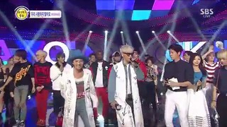 Bigbang(gd&t.o.p) – ‘쩔어(zutter)’ 0823 sbs inkigayo ‘ ‘let’s not fall in love’ no.1