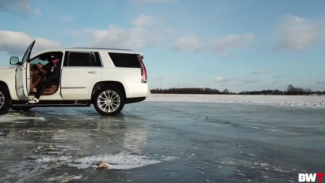 Black & White Team. Cadillac Escalade сильно удивил на off-road. ОН ЕДЕТ