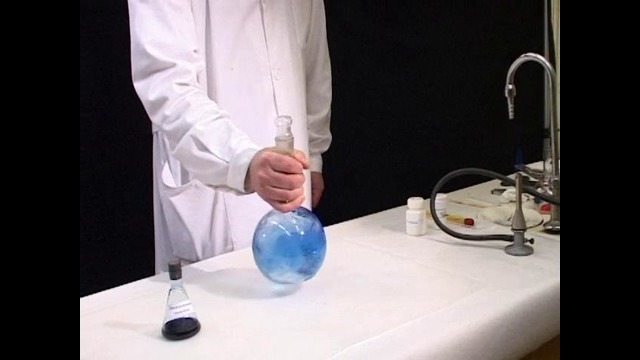 Окисление глюкозы кислородом воздуха в присутствии метиленового голубого