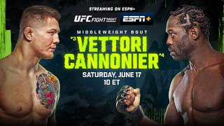 UFC on ESPN 46: Vettori vs. Cannonier (Основной кард) 18.06.2023 Марвин Веттори – Джаред Каннонье