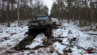 OffroadSPB. Бортовые редуктора Т-40 против военных мостов на болоте)