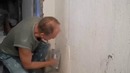 Простой и доступный всем способ установки маяков, выравниваем стены