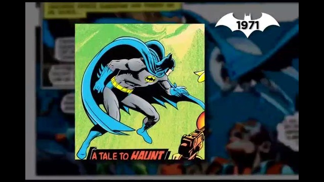 75 комиксов о Бэтмене в одном ролике