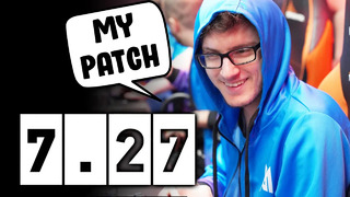 7.27 is MIRACLE’s patch — HARD PRACTICE favorite hero